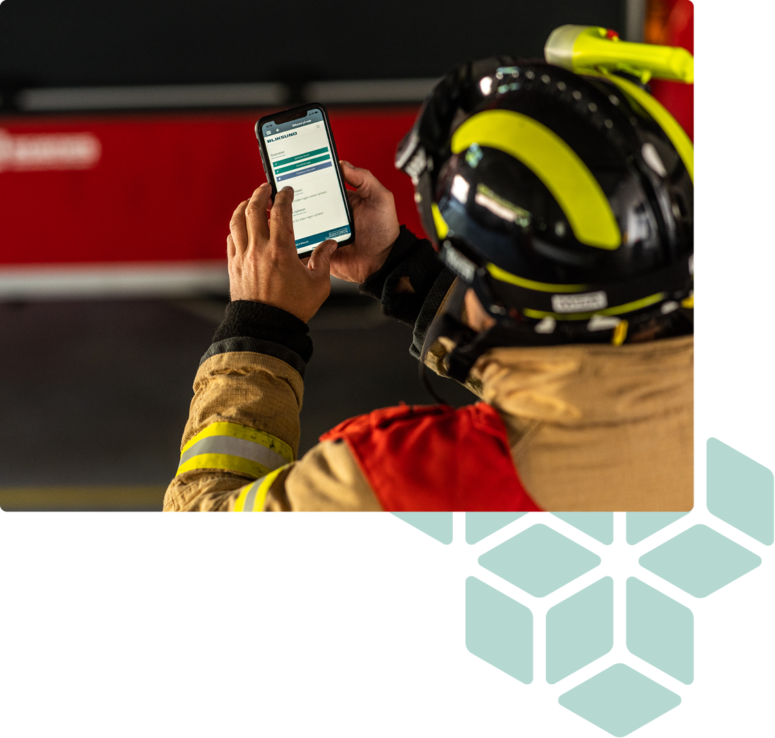 Fireman uses bliksund's solution GRID